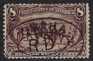 US Scott #289 Used F-VF