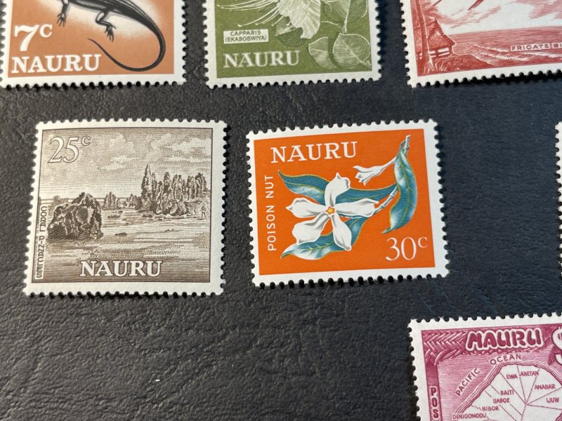 NAURU # 58-71-MINT/NEVER HINGED-----COMPLETE SET------1966