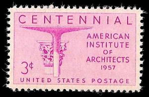 # 1089 MINT NEVER HINGED ARCHITECTS