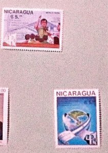 Nicaragua - 1683-84, MNH  Set. Journalist Association Anniv. SCV - $1.00