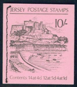 JERSEY SG SB3 Mt. Orgueil 10sh Booklet 1972