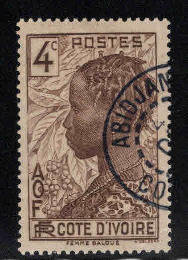 Ivory Coast Scott 115 Used stamp