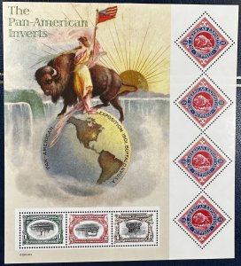 US #3505 MNH F/VF Pan-American Inverts SS 2001 [289]