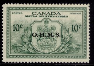 CANADA QEII SG OS20, 10c green, NH MINT. Cat £12.