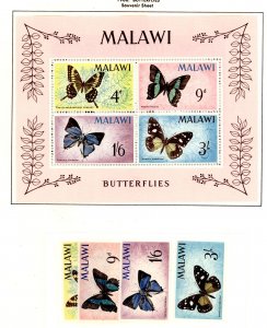 Malawi #37-40a  Single (Complete Set)