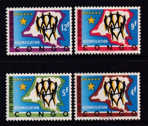 Congo Democratic Republic 451-454 MNH VF