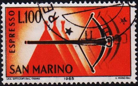 San Marino.1966 100L S.G.E802 Fine Used