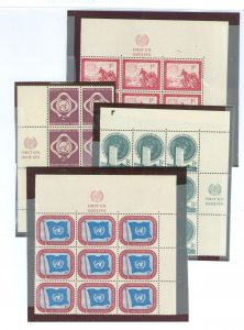 United Nations--New York #1-4 Mint (NH) Multiple