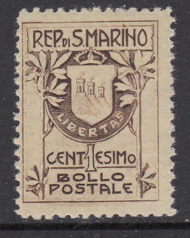 SAN MARINO - Sassone n.47 MH*