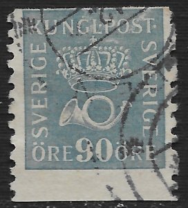 Sweden #152 90o Crown and Post Horn