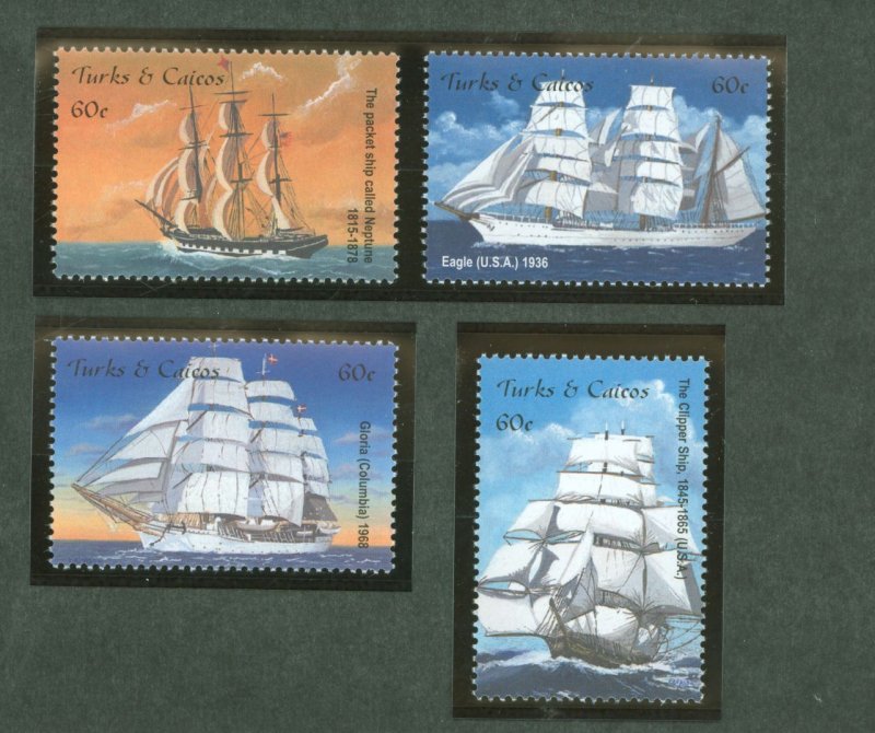 Turks & Caicos Islands #1322-1325  Single (Complete Set)