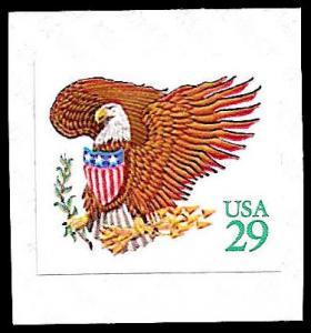 # 2596 MINT NEVER HINGED EAGLE AND SHIELD