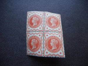 Great Britain # 111 VFNH Block of 4