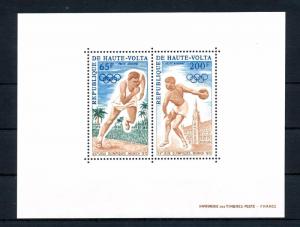 [55982] Burkina Faso Upper Volta 1972 Olympic games Munich Athletics MNH Sheet