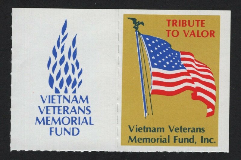 United States Pair of Vietnam Veterans Memorial Stamps -  BARNEYS