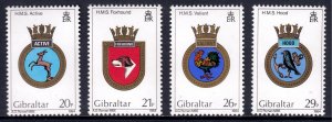 Gibraltar - Scott #465-468 - MNH - SCV $8.15
