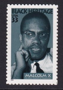 United States   #3273  MNH 1999  Malcolm X