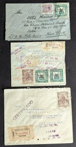 EDW1949SELL : PARAGUAY Interesting collection of 32 covers, all to USA.