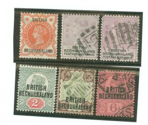 Bechuanaland (British Bechuanaland) #10-12/34-36 Used