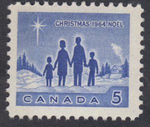 Canada - #435p Christmas W2B Tagged - MNH