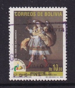 Bolivia   #1125  used  2000  Angels  10b