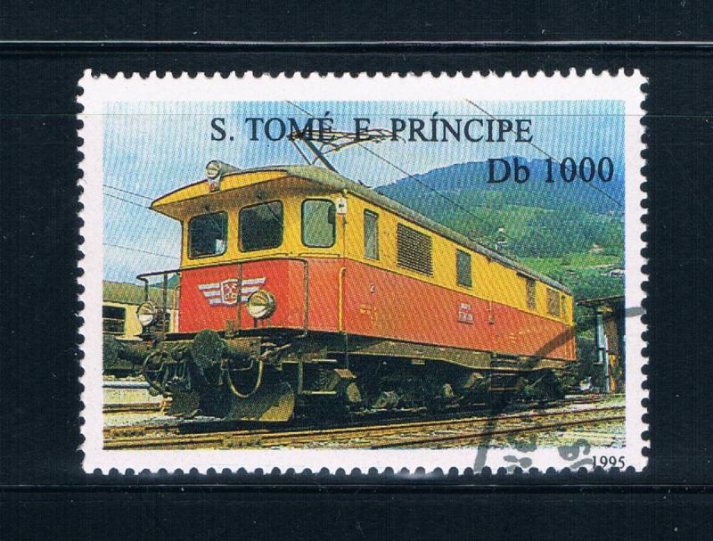 Saint Thomas and Prince Is 1204 Used Electric train engine (GI0378)+