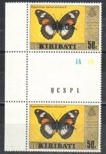 Kiribati Stamp O12a  - Butterfly