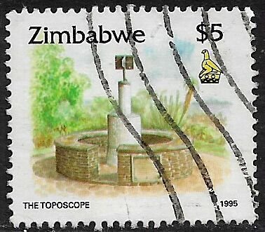 Zimbabwe #734 Used Stamp - The Toposcope (p)
