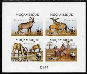 Mozambique 2009 WWF - Antelope Hippotragus equinus imperf...