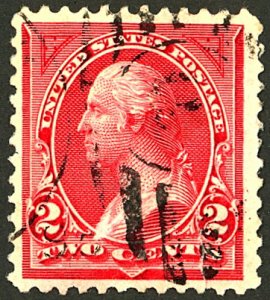 U.S. #249 USED THIN LRG. TEAR