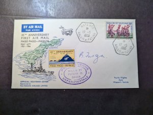 1966 Wallis and Fatuna Airmail Cover Mata Utu to Apia Western Samoa