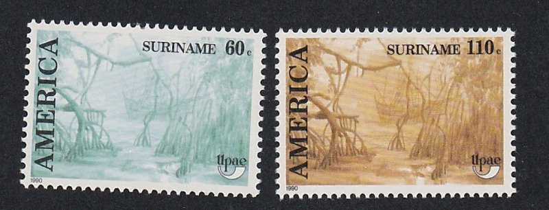 Suriname # 876-877, America Issue, Mint NH, 1/2 Cat.