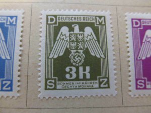 Bohemia and Moravia 1943 3k fine mh* stamp A11P9F46-