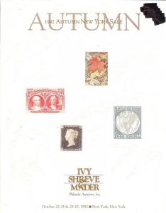 Ivy, Shreve & Mader: Sale #   -  The 1992 Autumn New York...