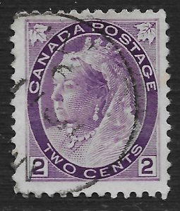 Canada #76 2c Queen Victoria