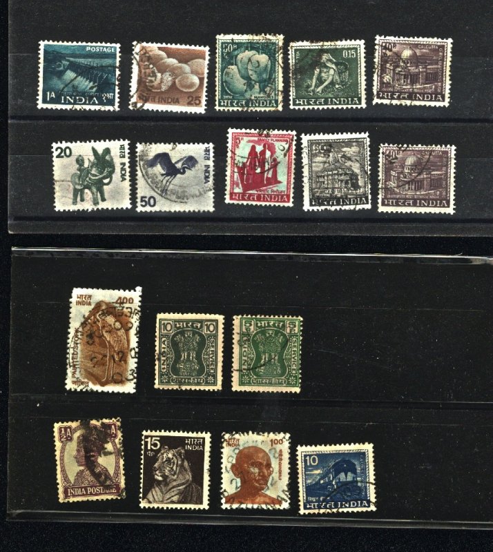 India 35 different  used PD