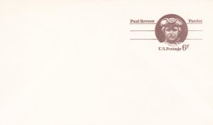 U.S. # UX58, Paul Revere, Postal Card,  Unused