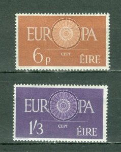 IRELAND 1960 EUROPA SCARCE #175-76...SET...MNH...$47.50