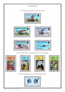 Guernsey 1958-2023 PDF (DIGITAL)  STAMP ALBUM PAGES