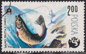 Poland 2331 Fish, Trout 2.00zł 1979