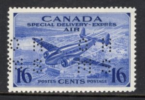 Canada O9-CE1 Perfin VF MNH