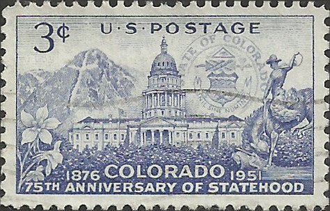 # 1001 USED COLORADO STATEHOOD