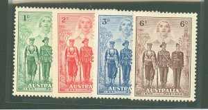 Australia  #184-187  Single (Complete Set)