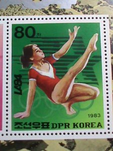 ​KOREA STAMP:1983- SC#2340-OLYMPIC GAMES-LA'84- MNH RARE S/S SHEET.-VF