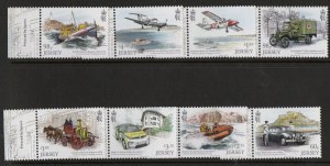 Jersey 2024, ' Emergency Services' Set of 8.  unmounted ...