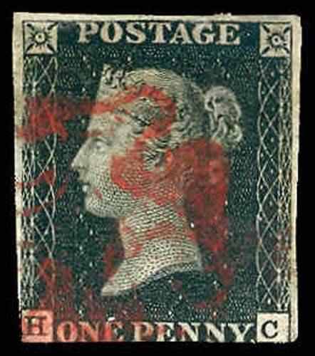 GREAT BRITAIN-a-a-1840-1870 ISSUES (to 57) 1  Used (ID # 85653)