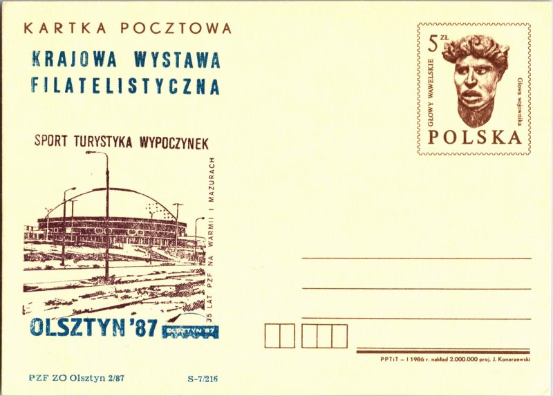 Poland, Worldwide Government Postal Card