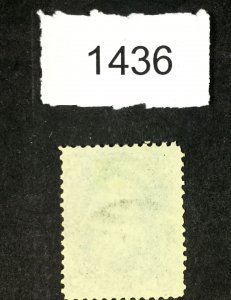 MOMEN: US STAMPS #63b DARK BLUE USED   LOT #1436