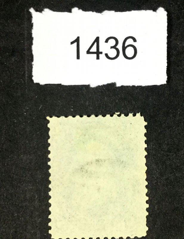 MOMEN: US STAMPS #63b DARK BLUE USED   LOT #1436