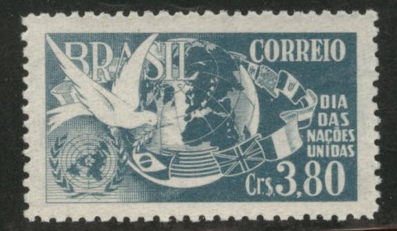 Brazil Scott 728 MNH** 1952 UN stamp CV$1.50